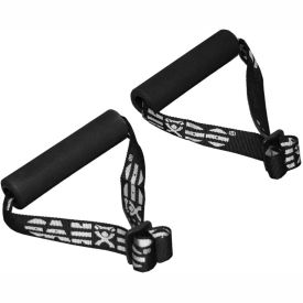 CanDo® Foam Padded Handles with Strap For Exercise Band/Tubing 50 Pairs 10-5330-50