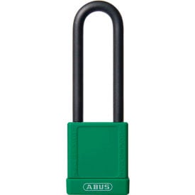 ABUS 74HB/40-75 Keyed Alike Lockout Padlock Non-Conductive 3-Inch Shackle Green 06775 06775 - Pkg Qty 8