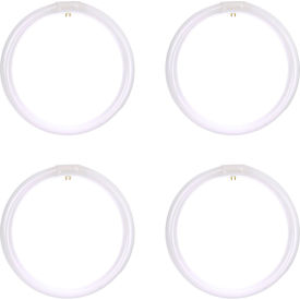 Sunlite® T9 Circline Fluorescent Bulb G10q Base 32W 2100 Lumens 4100K Cool White Pk of 4 41858-NS