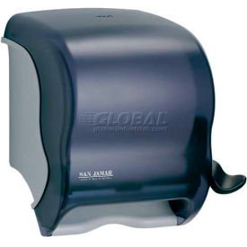 San Jamar Element™ Classic Push Lever Paper Towel Roll Dispenser Transparent Black Pearl T950TBK