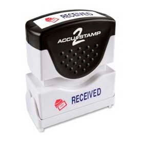 Cosco® Pre-Inked Message Stamp RECEIVED 1/2