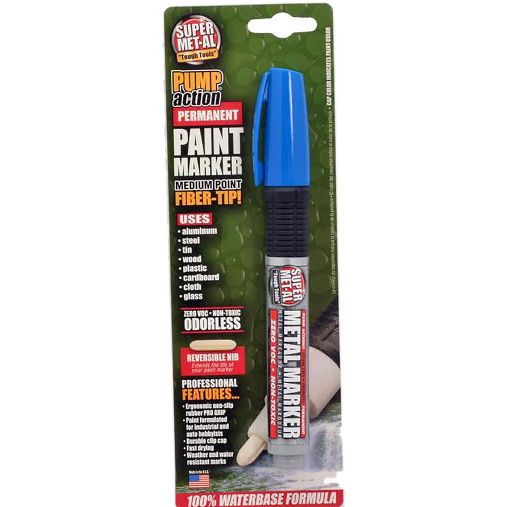 Markers & Paintsticks, Marker Type: Permanent Marker , For Use On: Various Industrial Applications  MPN:7000-BLUE
