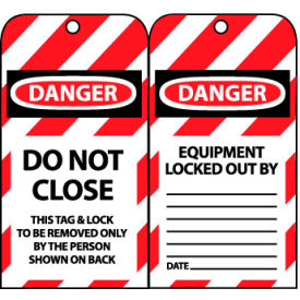 Lockout Tags - Do Not Close LOTAG31