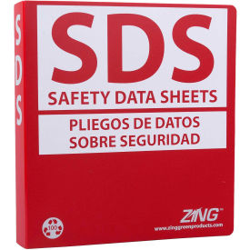 ZING Eco GHS-SDS Binder (English/Spanish) 1.5