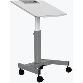 Luxor Pneumatic Adjustable Height Flip Top Student Desk/Nesting Desk STUDENT-P-TILT