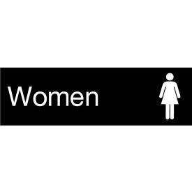 Engraved Sign - Women - Black EN24BK