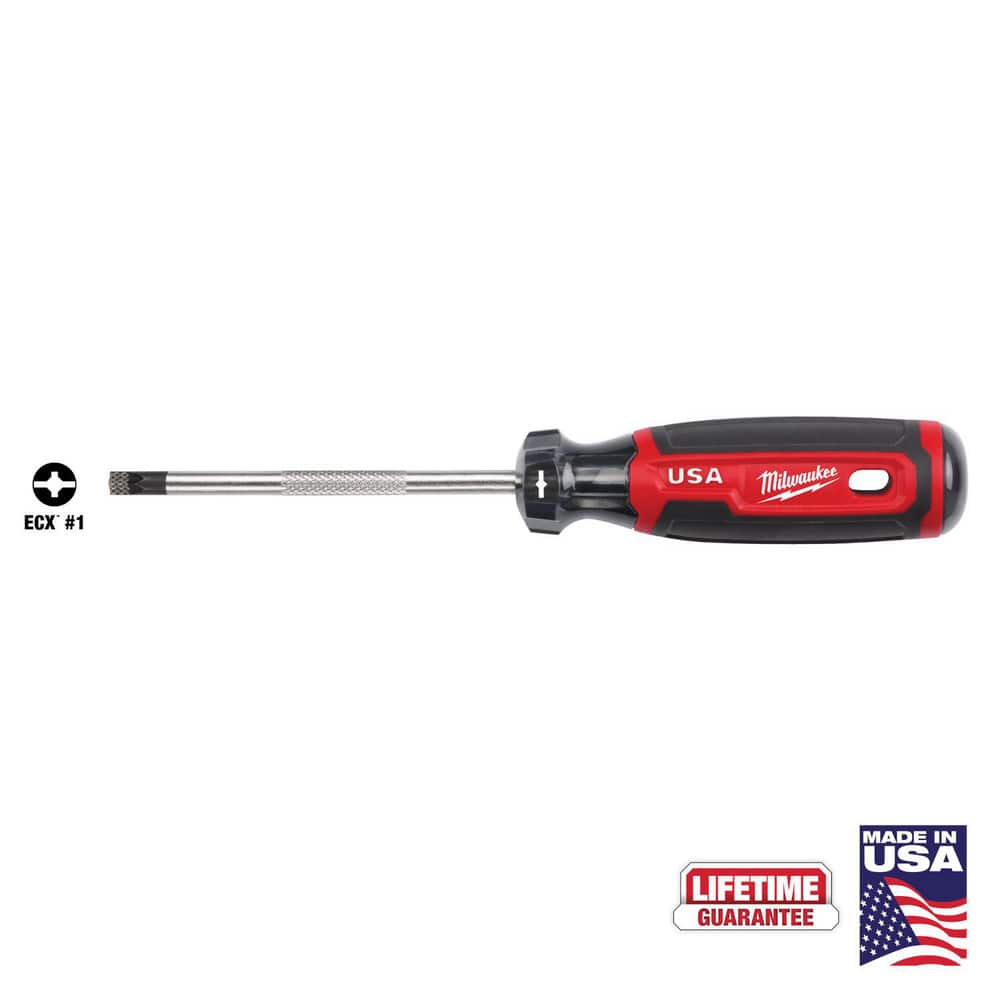 Precision & Specialty Screwdrivers; Tool Type: ECX Screwdriver; Blade Length: 4; Overall Length: 8.30; Shaft Length: 4in; Handle Length: 4.3in; Handle Type: Standard; Cushion Grip MPN:MT215