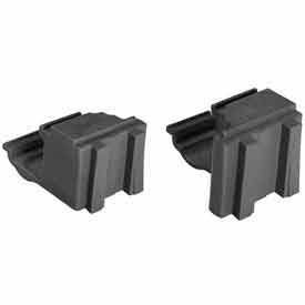 Camshelving® Elements Corner Connector Set Brushed Graphite EXCC1480