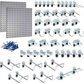 Triton Products® LocBoard Pegboard & LocHook Assortment 24