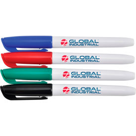 GoVets™ Dry Erase Markers Fine Tip Assorted Colors 4 Pack 527F695