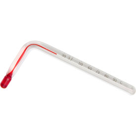 H-B DURAC Liquid-In-Glass Angled Thermometer 25 to 95C Organic Liquid Fill 608102900
