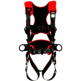 3M™ Protecta® 1161228 Comfort Construction Climbing Harness Pass-Thru Tongue Buckle XL 7012816631