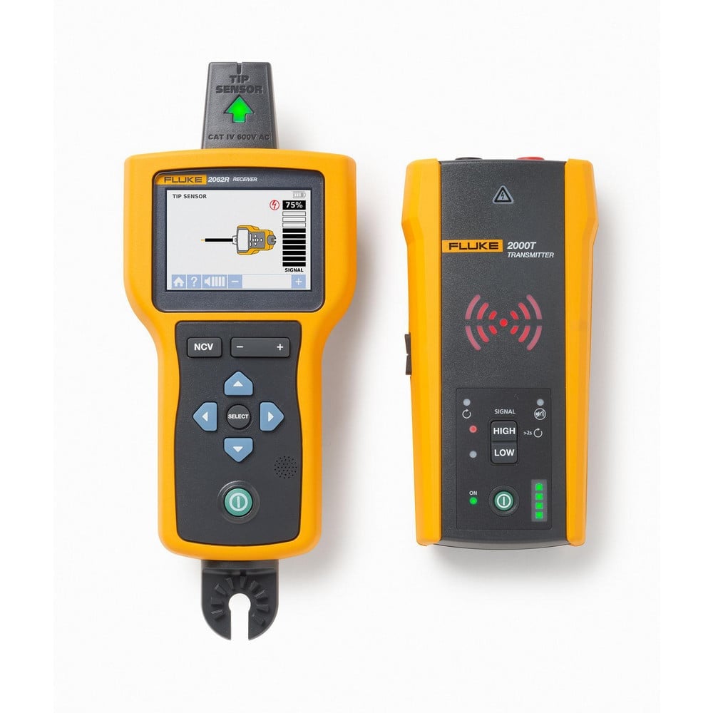 The Fluke 2062 Advanced Pro Wire Tracer accurately and safely troubleshoots energized and de-energized wires in residential, commercial, and industrial environments up to CAT IV 600 V, offering the highest protection available. MPN:FLUKE-2062