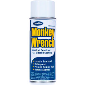 ComStar® 14 Oz. Aerosol Monkey Wrench Industrial Penetrant & Silicone Coating 45-120 - Pkg Qty 12
