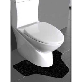 Wizkid Antimicrobial Commode Toilet Mats Black 12/Pack - C-20001-BL Box C-20001-BL Box