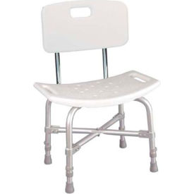 Drive Medical 12021KD-1 Bariatric Heavy Duty Bath Bench With Back Knock Down 12021KD-1
