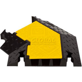 3 Channel Left Turn Yellow/Black YJ3TL-225-Y/B YJ3TL-225-Y/B