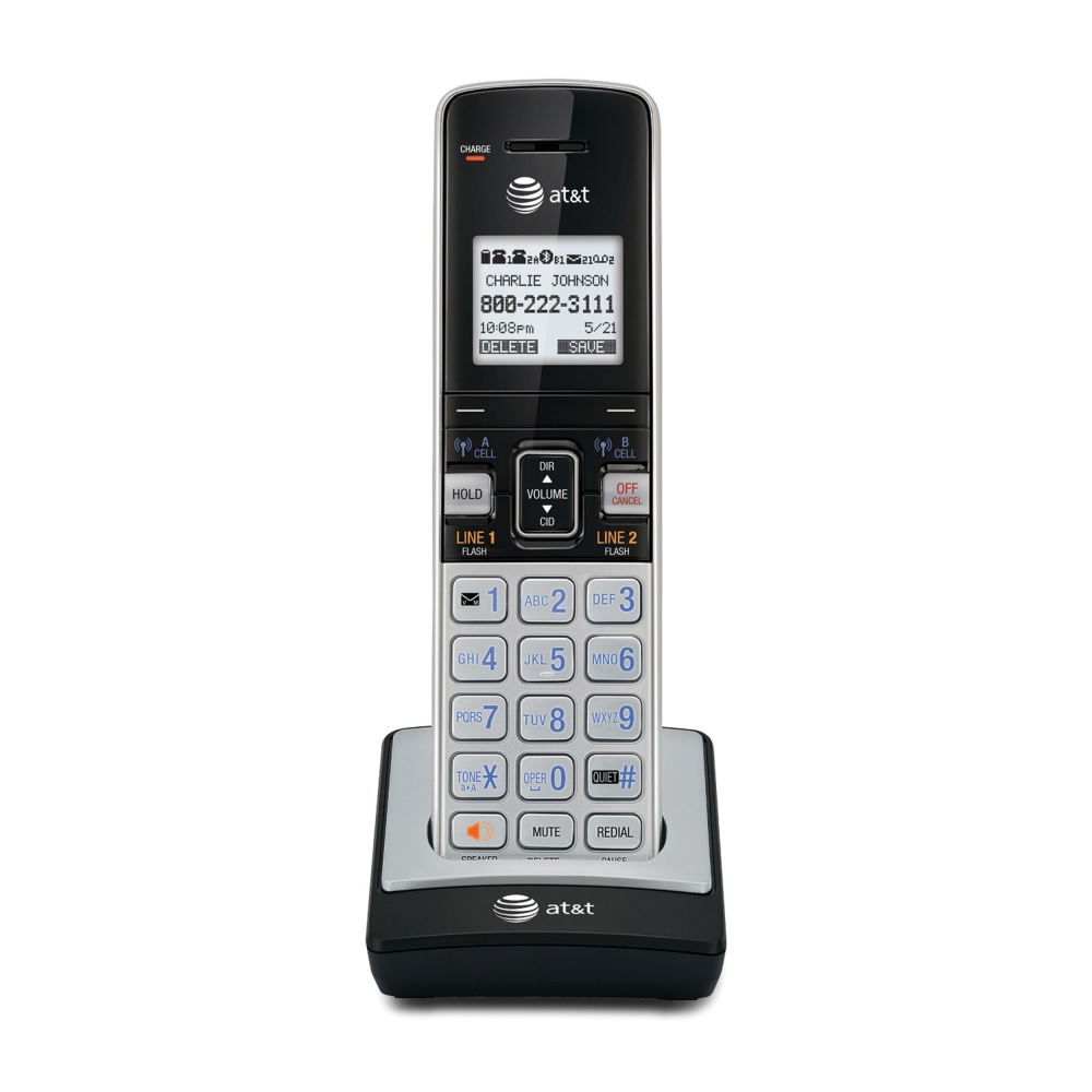 AT&T TL86003 DECT 6.0 Expansion Cordless Handset For AT&T TL86103 Expandable Phone System MPN:TL86003