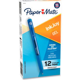 Paper Mate® InkJoy Gel Retractable Pen 0.7mm Blue Ink Dozen 1951721A