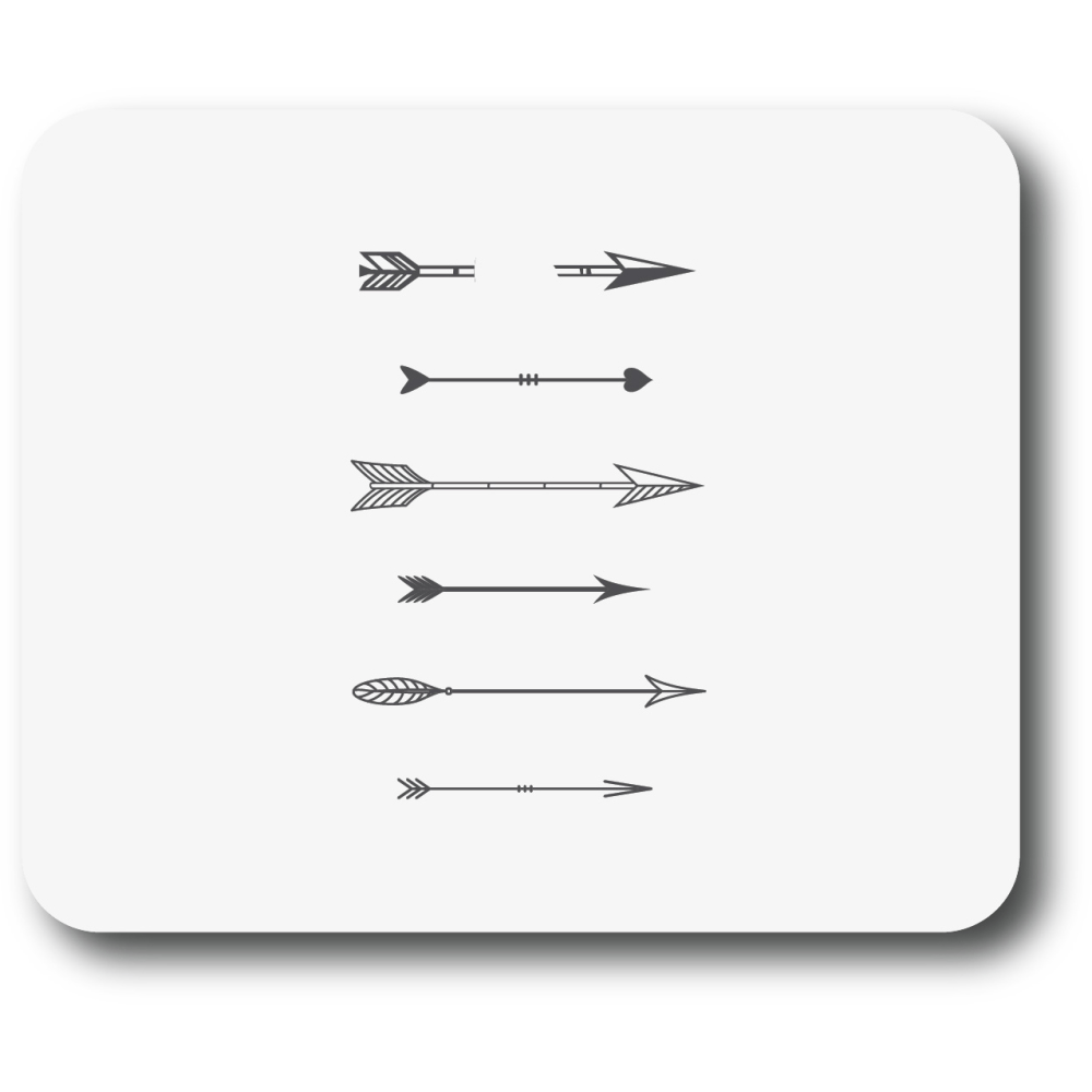 OTM Essentials Mouse Pad, 9-1/8in x 10in, Arrows (Min Order Qty 4) MPN:OP-MPV1WM-HIP-19