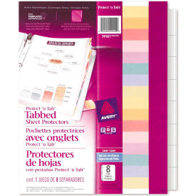 Avery® Protect 'n Tab Top Loading Sheet Protector 8-1/2