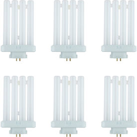 Sunlite® 4-Pin Compact Fluorescent Light Bulb GX10q4 Base 6500K 27W Daylight Pack of 6 41760-NS