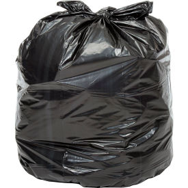 GoVets™ Super Duty Trash Bags 40-45 Gal 1.5 Mil Black 100 Bags/Case 346732