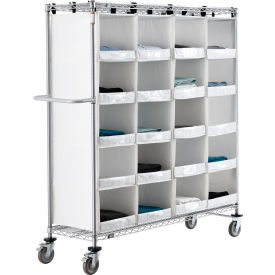 Nexel® Stock Picking Truck Single Sided 20 Cells 60