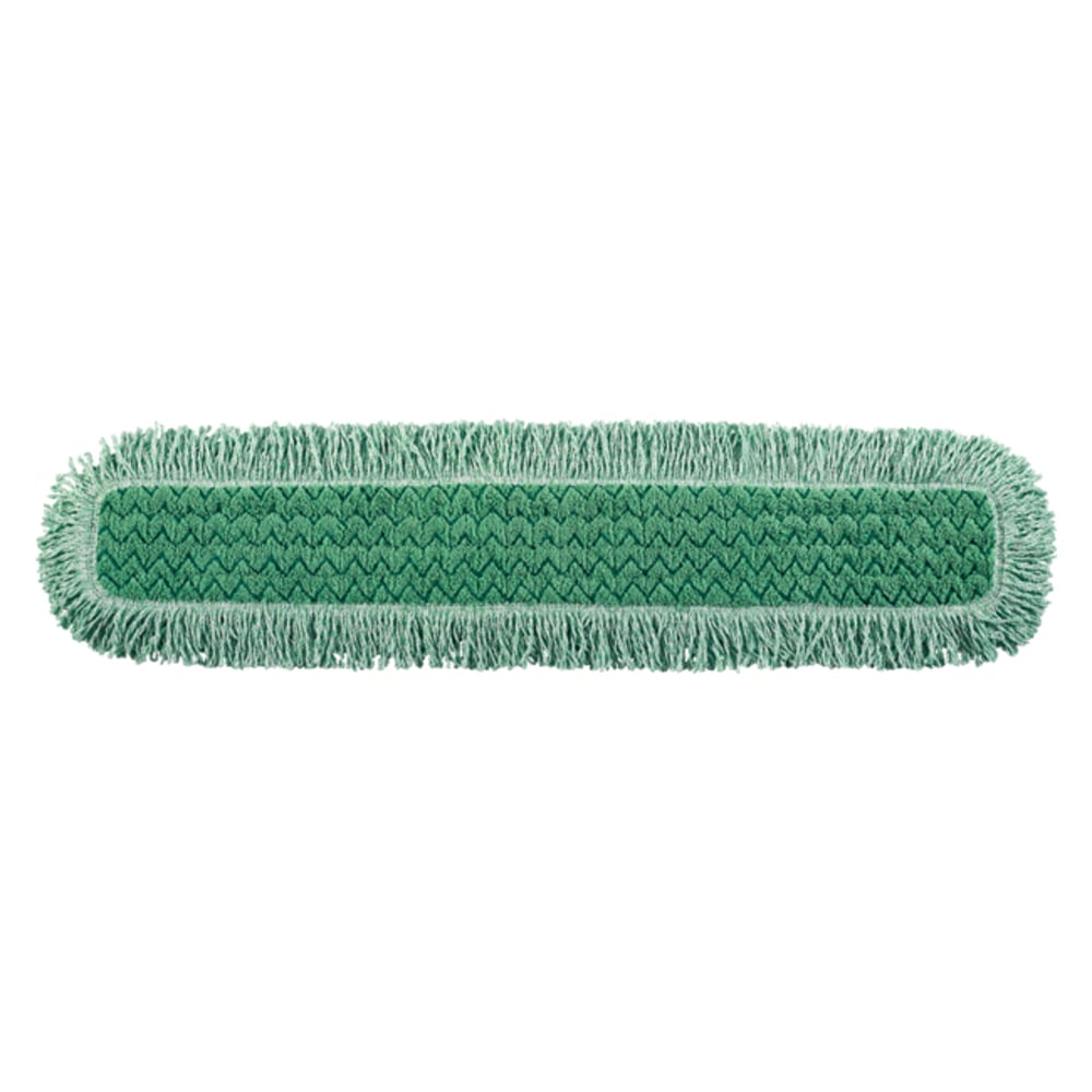 Rubbermaid HYGEN Microfiber Dust Mops, 36in Head, Green, Pack of 6 Dust Mops MPN:Q438