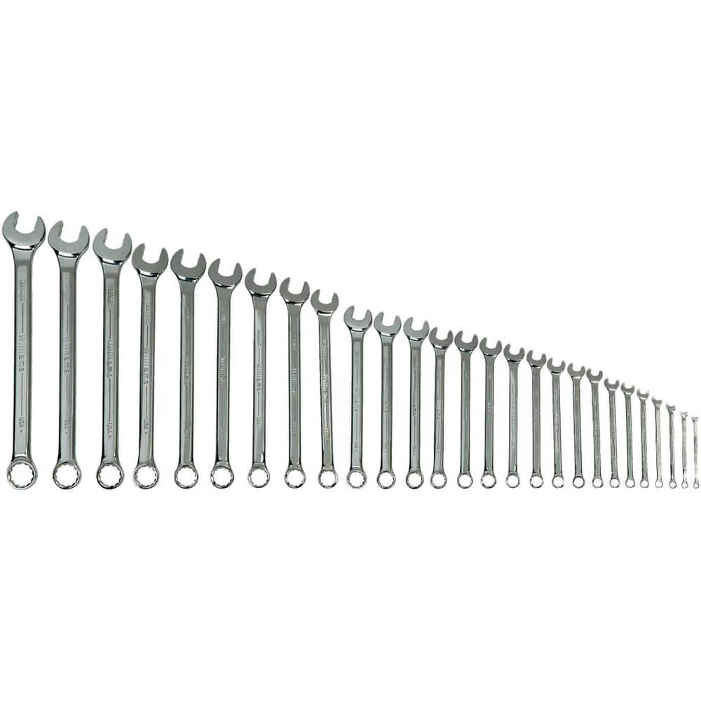 Wrench Sets, System Of Measurement: Metric , Container Type: Pouch , Wrench Size: 6 to 36 mm , Material: Steel , Overall Length: 2-3/16, 8-17/32  MPN:JHWMWS-27TA