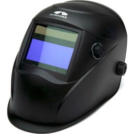 Leadhead Auto-Darkening Welding Helmet - Manual 100x45mm Matte Black WHAM1020MB