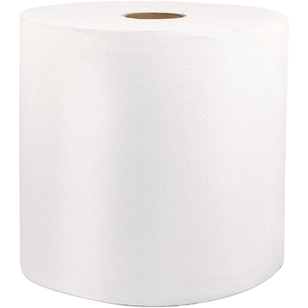 Paper Towels; Form: Hard Roll ; Container Type: Roll ; Recycled Fiber: No ; Color: White ; Roll per Case: 1 ; Fits Dispenser: Universal Towel Dispensers MPN:SOL46529 - Pkg Qty 6