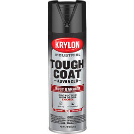 Krylon® Tough Coat Advance Spray Paint w/ Rust Barrier Technology 20 oz. Gloss Black K00799008 - Pkg Qty 6
