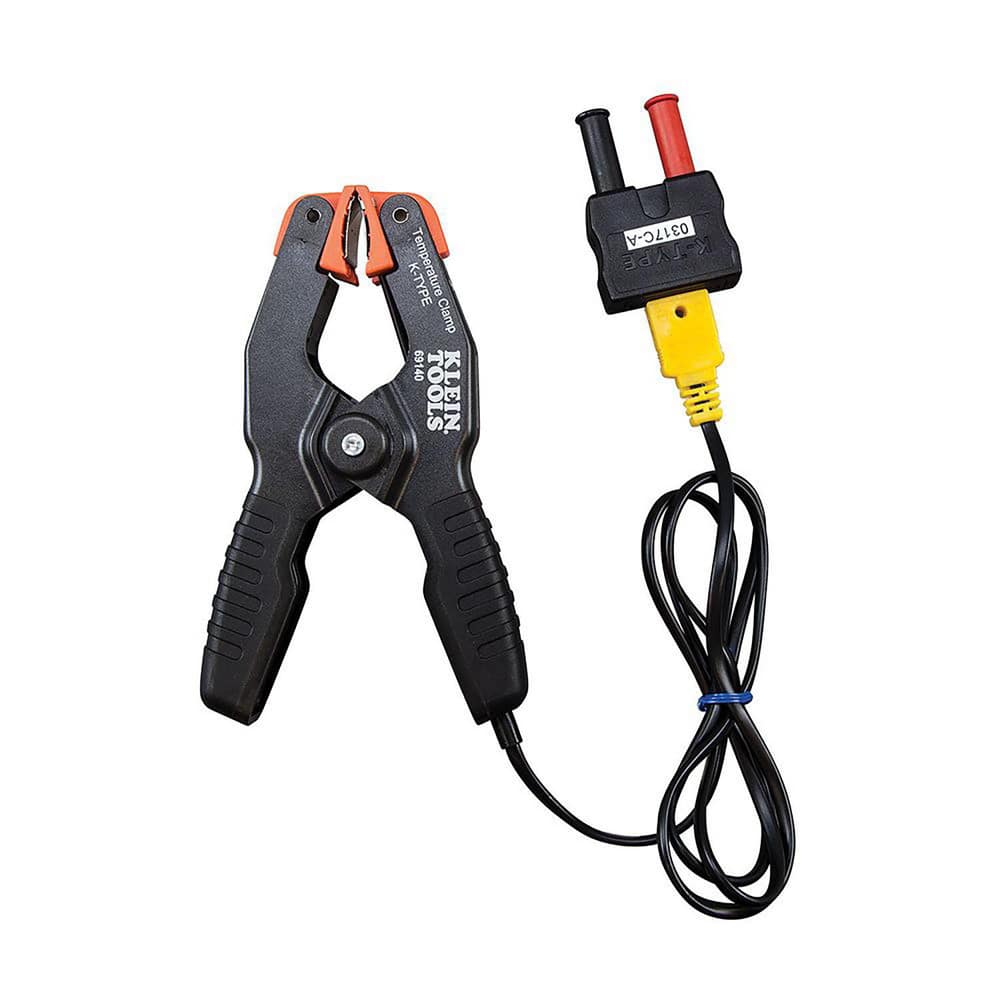 Thermocouple Probe Accessories; Probe Accessory Type: Cable Clamp; For Use With: Any Digital Multimeter or Clamp Meter that Measures Temperature; Probe Type: K; Style: Thermocouple Wire; Plug; Calibration: K; UNSPSC Code: 41111970 MPN:69140