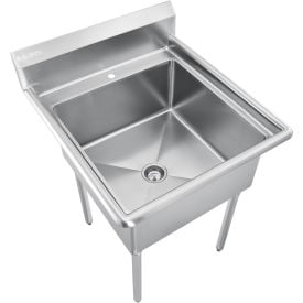 GoVets™ Stainless Steel Utility Sink W/8