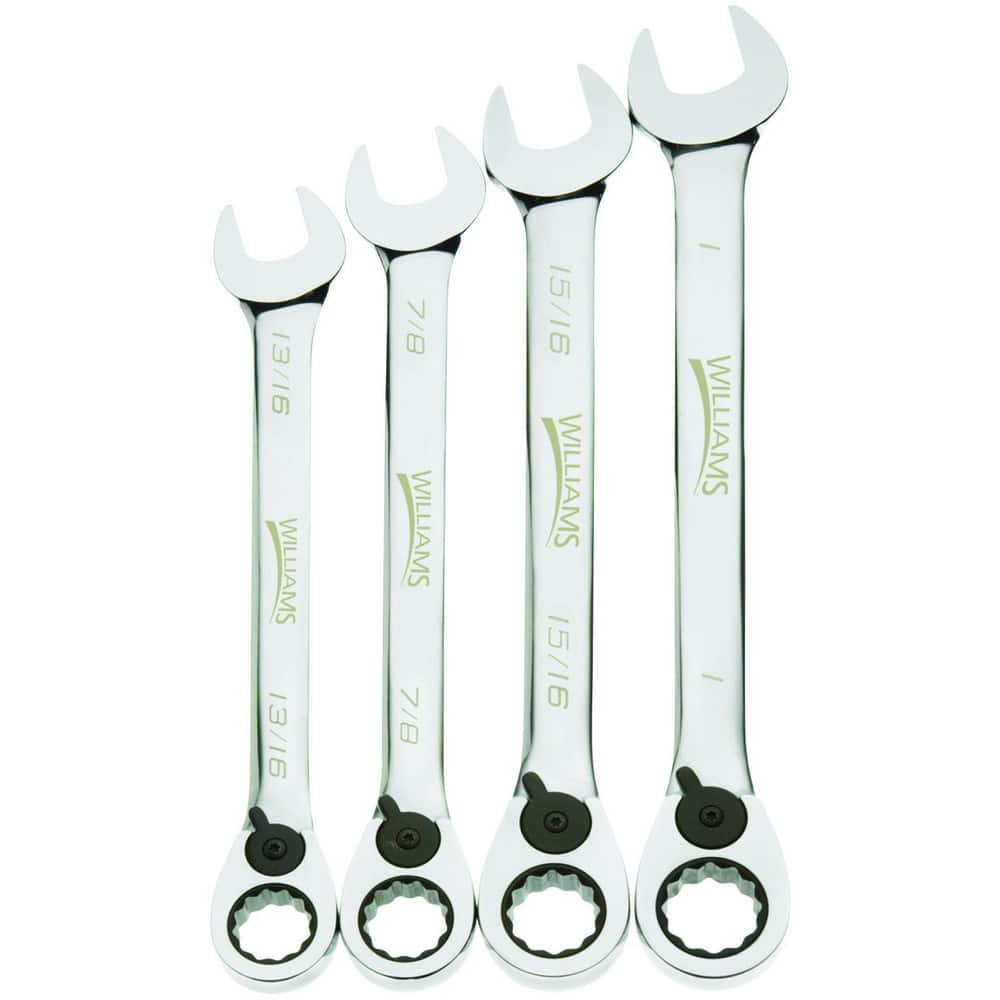 Wrench Sets, System Of Measurement: Inch , Container Type: Plastic Tray , Wrench Size: 13/16 to 1 in , Material: Steel , Overall Length: 10-1/2, 13  MPN:JHWWS-1164RC