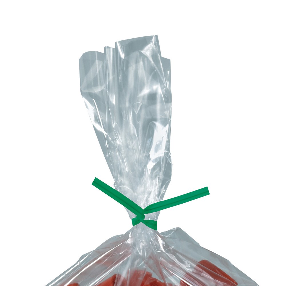 Partners Brand Plastic Twist Ties, 5/32in x 8in, Green, Case Of 2, 000 MPN:PLT8G