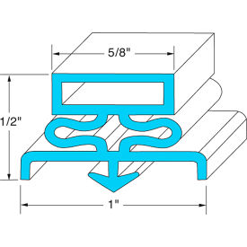 Allpoints 741456 Door Gasket 341-60197-00