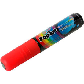 Winco MBPM-R Deluxe Plus Neon Marker Red MBPM-R - Pkg Qty 12
