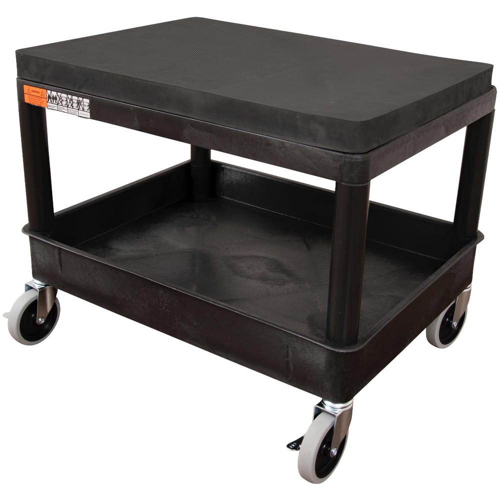 Carts, Cart Type: Mechanic's , Assembly: Assembly Required , Caster Size: 4 in , Load Capacity (Lb. - 3 Decimals): 300.000 , Color: Black  MPN:MS21-B