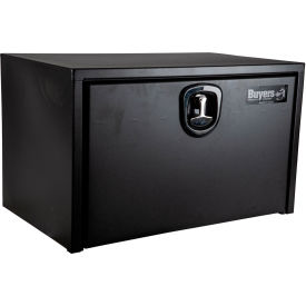 Buyers Products Steel Underbody Truck Box W/ 3-Point Latch - Textured Matte Black 18x18x30 - 1732503 1732503