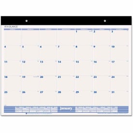 AT-A-GLANCE Desk Pad 22 x 17 Black Binding Black Corners 12-Month (Jan to Dec) 2026 SW20000