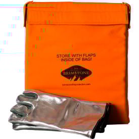 Brimstone Preventer Large Edition Battery Fire Containment Bag Kit for Laptop FP-CON-LG-1