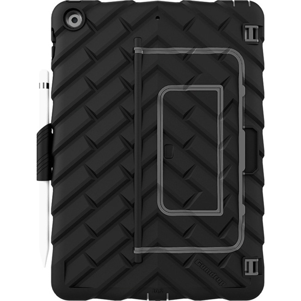 Gumdrop Hideaway for iPad 10.2-inch - For Apple iPad (7th Generation) Tablet - Tire Tread Design - Black MPN:03A005