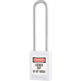 Master Lock® Thermoplastic Zenex™ S31LTWHT Safety Padlock 1-3/8