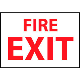 Fire Safety Sign - Fire Exit - Plastic FX120RB