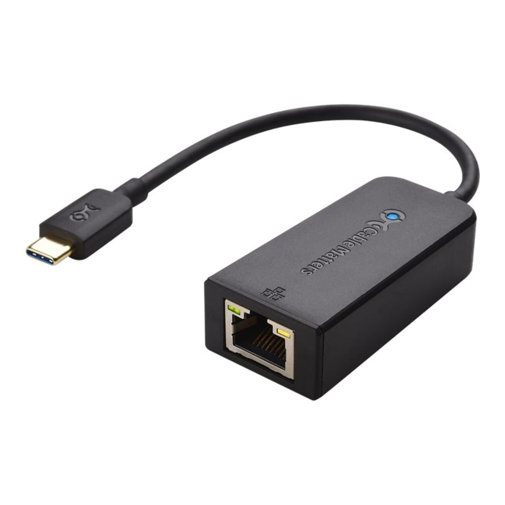 Cable Matters - Network adapter - USB-C - Gigabit Ethernet - black MPN:201013-BLK