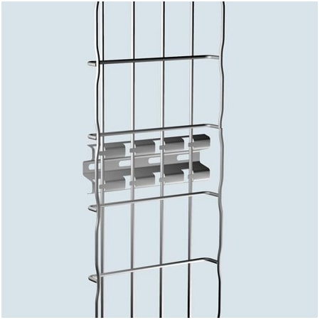Cable Tray Support, Steel, Length 12 In MPN:FASP300PG