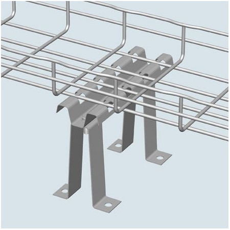 Cable Tray Support, Floor Mounting MPN:UFS60/100PG