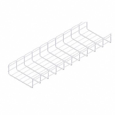 Wire Mesh Cable Tray 12x4In 10 Ft MPN:CF105/300EZ